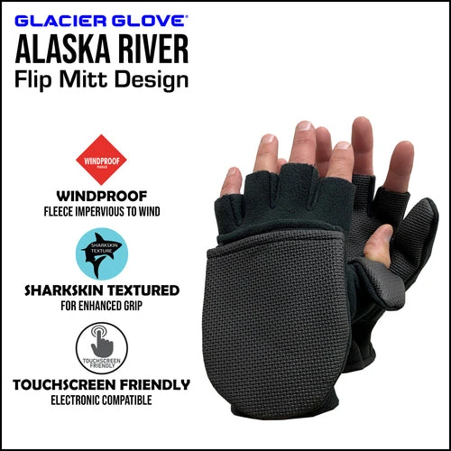 Glacier Glove Alaska River Series Flip Mitts 4 Glacier Glove Alaska River Series Flip Mitts - Image 2