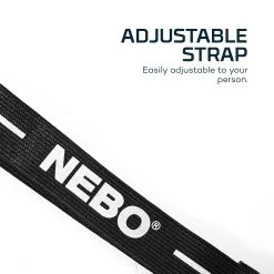 Nebo Rebel Headlamps 11 Nebo Rebel Headlamps -Fishing Paradise 117NEB REBEL Web Infographic Adjustable Strap 1