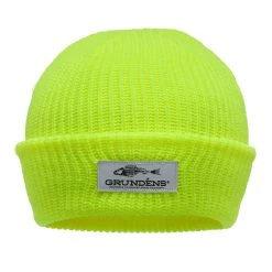 Grundens Fishing Watch Caps 15 Grundens Fishing Watch Caps -Fishing Paradise Beanie HiVisYellow 01 2