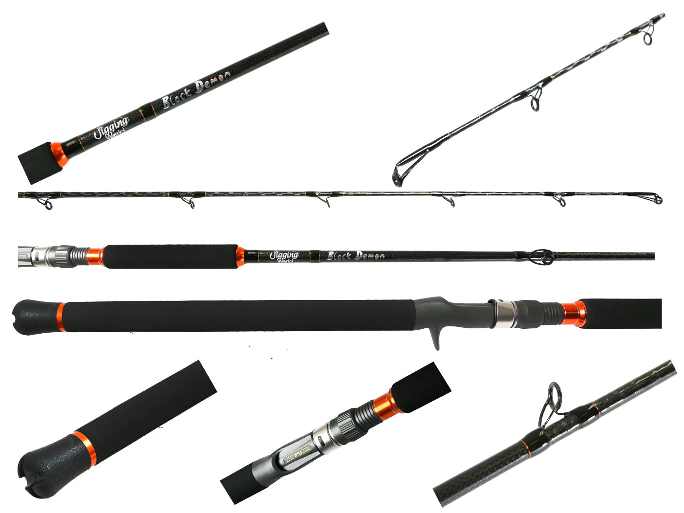 Jigging World Black Demon Rods 3 Jigging World Black Demon Rods