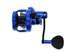 Jigging World Micro Jigging Lever Drag Reels -Fishing Paradise BlueBlack 2