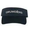 Grundens Bootlegger Visors 1 Grundens Bootlegger Visors -Fishing Paradise BootleggerVisor Black Front