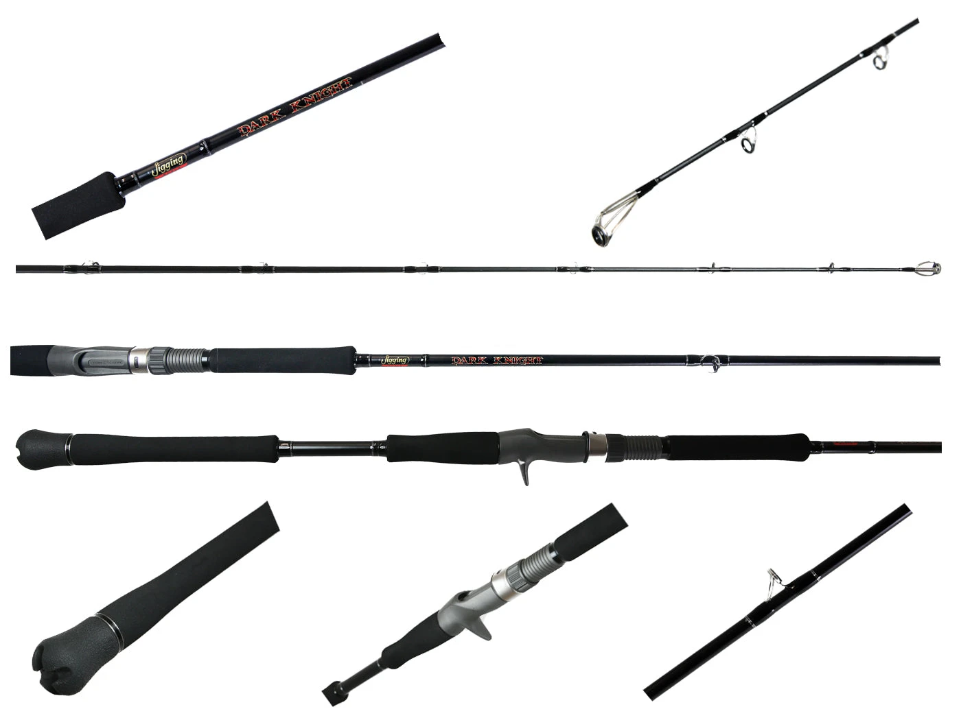 Jigging World Dark Knight Casting Rods 3 Jigging World Dark Knight Casting Rods