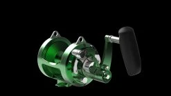 Avet EXW 30/2 2-Speed Lever Drag Reels -Fishing Paradise EXW30 FRONT GREEN
