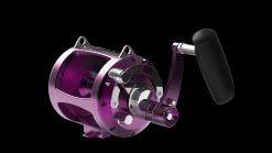 Avet EXW 50/2 2-Speed Lever Drag Reels -Fishing Paradise EXW502 FRONT PURPLE