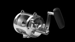 Avet EXW 50/2 2-Speed Lever Drag Reels -Fishing Paradise EXW502 FRONT SILVER