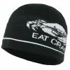 Grundens Eat Crab Beanies -Fishing Paradise EatCrab Beanie White Front 73717.1577465138.1280.1280