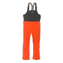 Grundens Full Share Bibs -Fishing Paradise FullShareBib Orange Grey 01