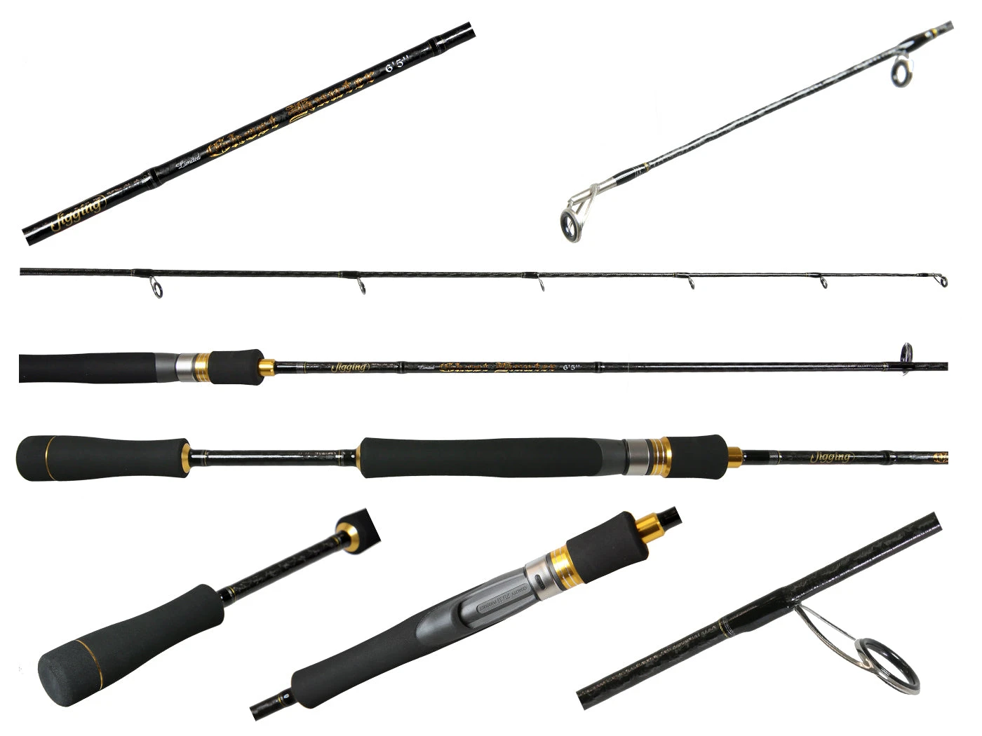 Jigging World Ghost Hunter Slow Pitch Spinning Rods 3 Jigging World Ghost Hunter Slow Pitch Spinning Rods