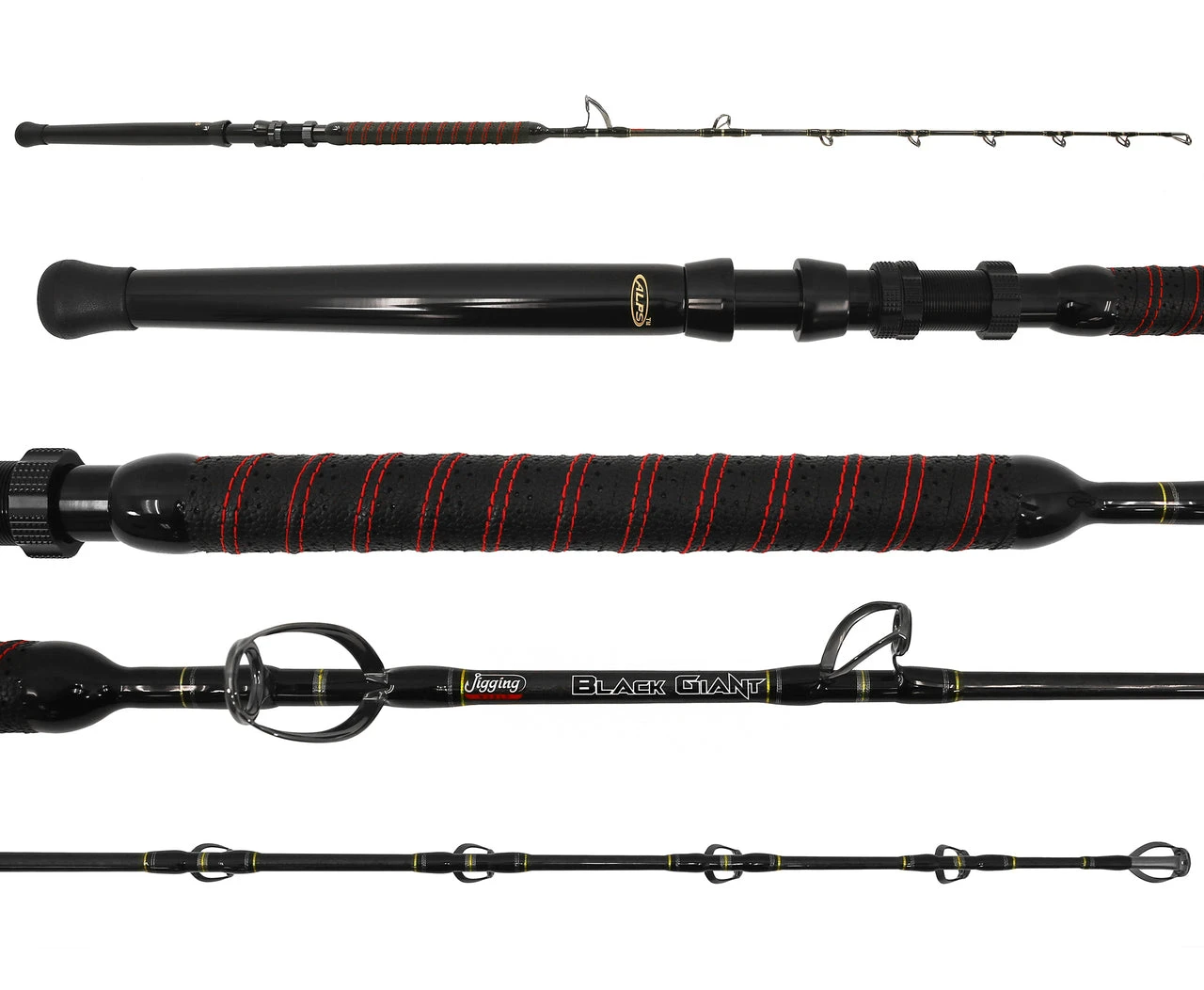 Jigging World Black Giant Casting Rods 3 Jigging World Black Giant Casting Rods