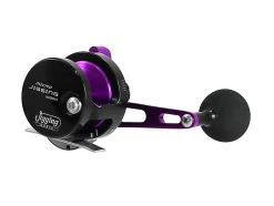 Jigging World Micro Jigging Lever Drag Reels -Fishing Paradise MJ BlackPurple front