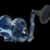 Avet MXL G2 Single Speed Lever Drag Reels (Non-MC) -Fishing Paradise MXL5.8 G2 FRONT WITHOUT GLIDE PLATE BLUE