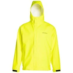 Grundens Neptune 319 Commercial Fishing Jackets -Fishing Paradise Neptune319HoodedJacket HiVisYellow Front