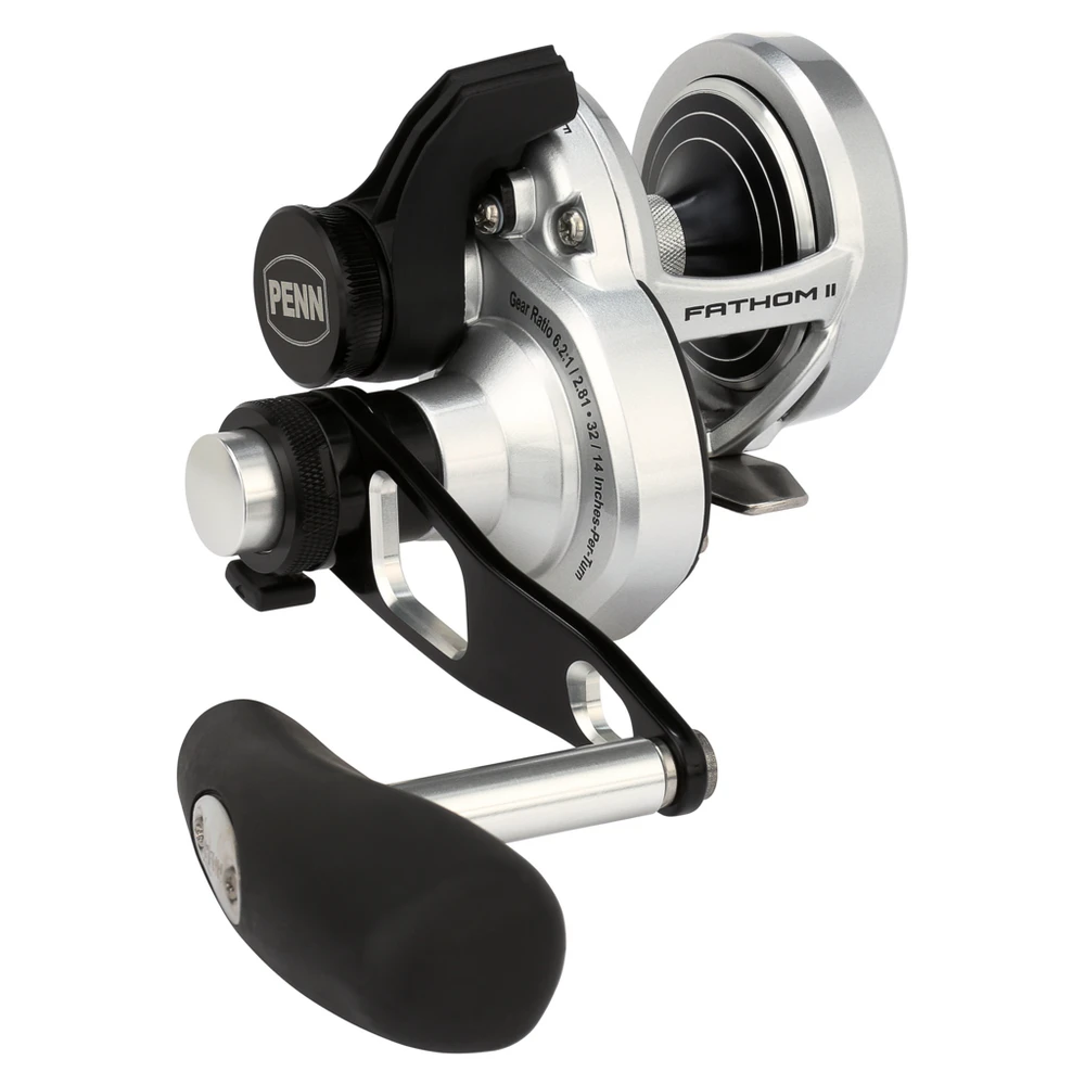 Penn Fathom II 2-Speed Lever Drag Reels 4 Penn Fathom II 2-Speed Lever Drag Reels - Image 2