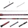Jigging World MK2 7'6" Custom Spinning Rod - Red -Fishing Paradise Red