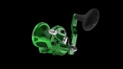 Avet SX G2 Single Speed Lever Drag Reels (Non-MC) -Fishing Paradise SX5.3 G2 FRONT WITHOUT GLIDE PLATE GREEN