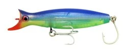 Super Strike Floating Little Neck Swimmer Lures -Fishing Paradise TRANSBLUENEONYELLOW