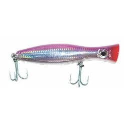 Tsunami Surface Blaster Poppers -Fishing Paradise Tsunami Surface Blaster Popper Pink Back Silver