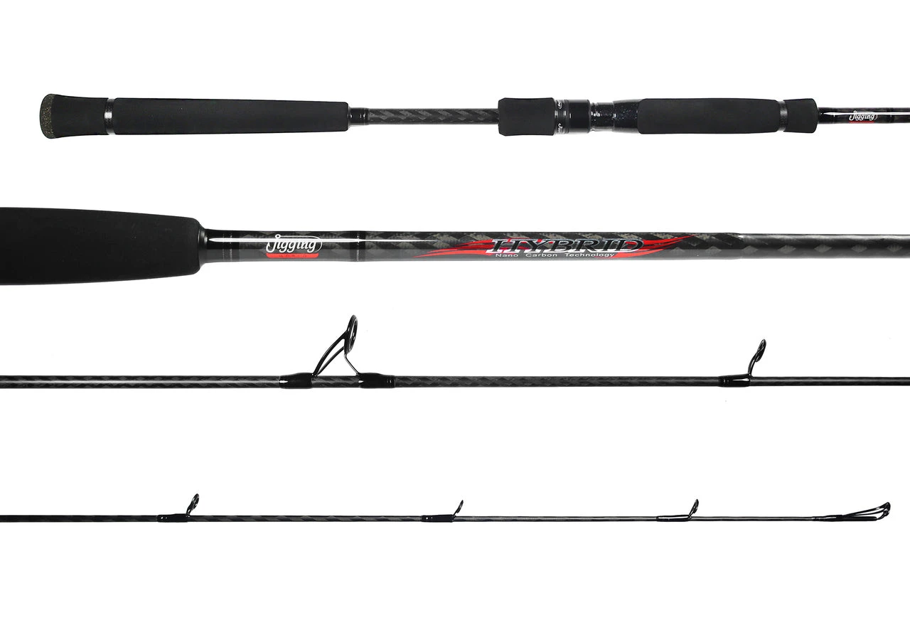 Jigging World Hybrid Nano Carbon Spinning Rods 3 Jigging World Hybrid Nano Carbon Spinning Rods