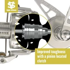 Van Staal VS X2 Series Bailed Spinning Reels -Fishing Paradise VanStaal VSX2BailedSP info1