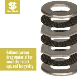 Van Staal VS X2 Series Bailed Spinning Reels -Fishing Paradise VanStaal VSX2BailedSP info3