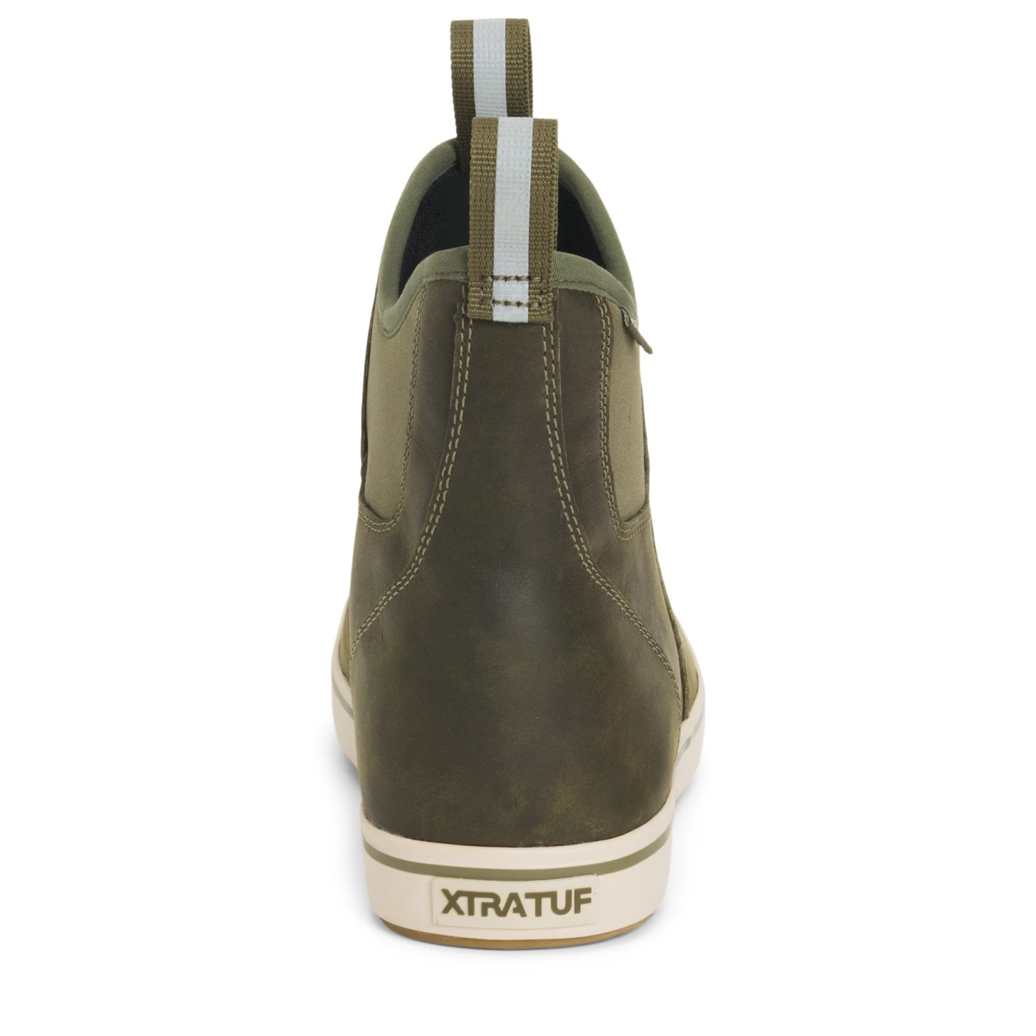 Xtratuf Men's Leather 6" Ankle Deck Boots Green 5 Xtratuf Men's Leather 6" Ankle Deck Boots Green - Image 3