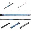 Jigging World MK2 7'6" Custom Spinning Rod - Blue/Red