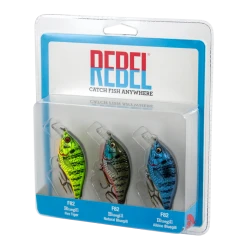 Rebel Bluegill 3 Pack Crankbaits