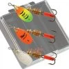 Mepps Trout Pocket Pac - #1 Aglia Plain Inline Spinners -Fishing Paradise dsimage 51