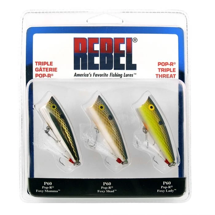 Rebel Pop-R Triple Threat 3 Pack 3 Rebel Pop-R Triple Threat 3 Pack