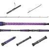 Jigging World MK2 7'6" Custom Spinning Rod - Purple -Fishing Paradise purple