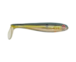 Strike King Shadalicious 4.5" Soft Plastics -Fishing Paradise shdlc4.5 500 shadalicious clearsexyshad sideright