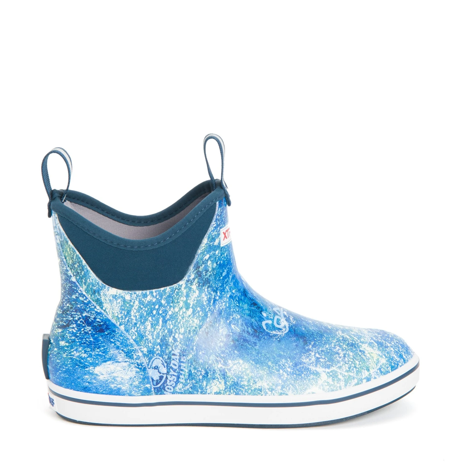 Xtratuf Men's Mossy Oak 6" Ankle Deck Boots Coastal Shoreline 4 Xtratuf Men's Mossy Oak 6" Ankle Deck Boots Coastal Shoreline - Image 2